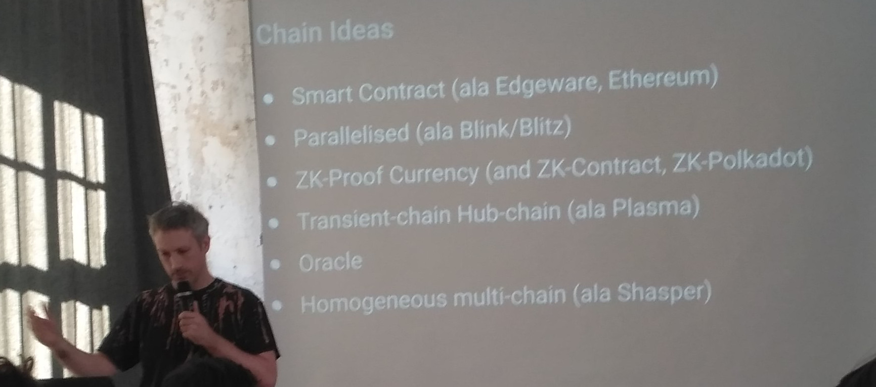 Chain Ideas slide